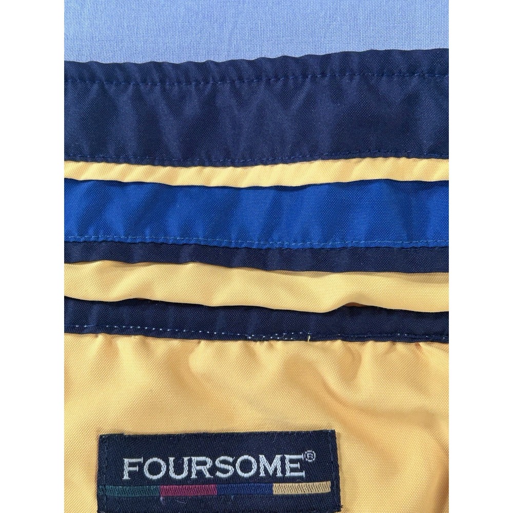 Vintage Foursome Mock Neck Pullover Sweatshirt Men's Large Has Stains - Picture 7 of 11